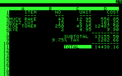 Before Electronic Spreadsheets