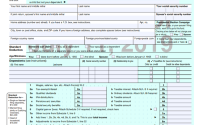 IRS Looks to Update Form 1040